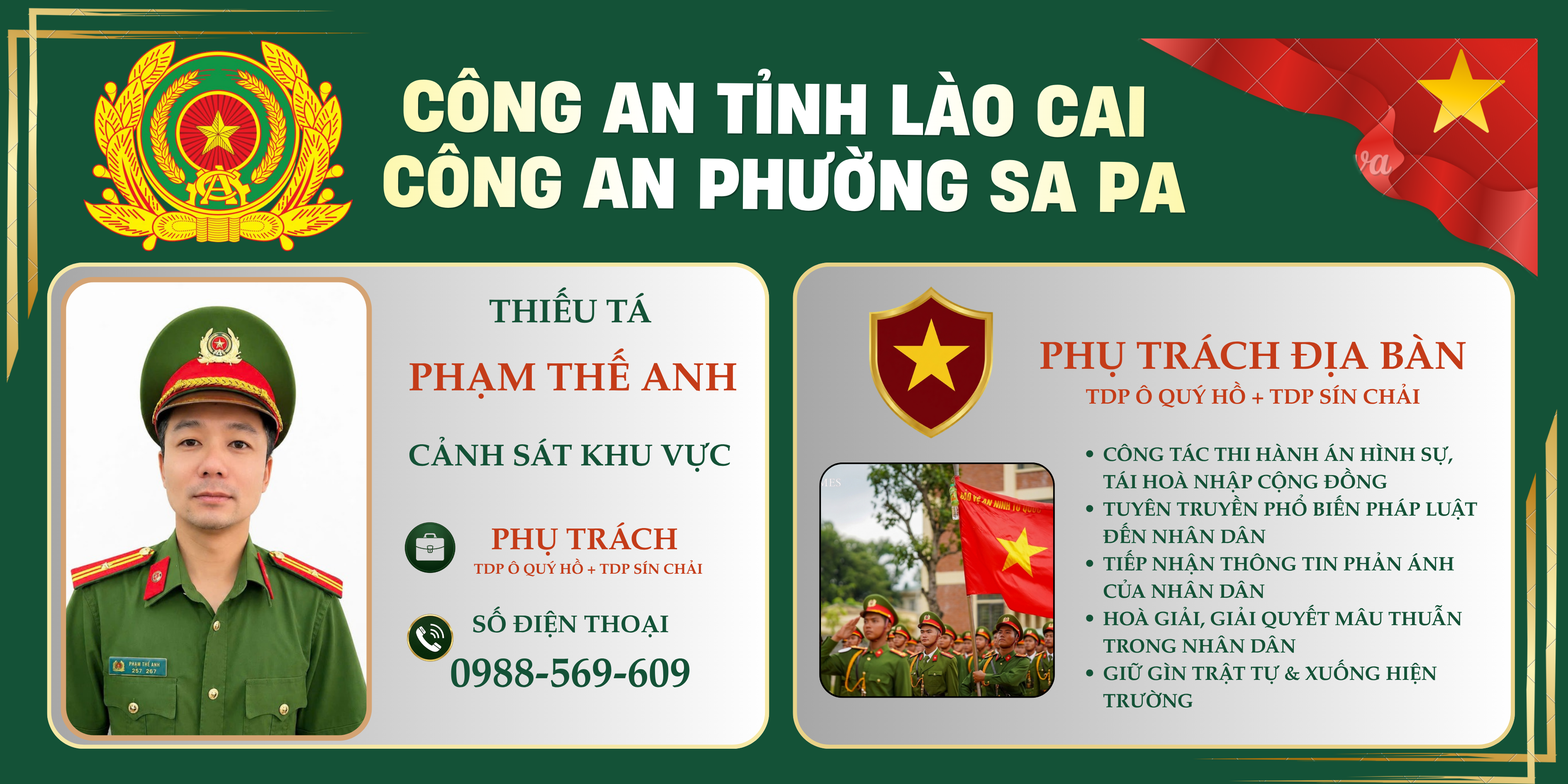 Cảnh sát khu vực — Gọi 0988.569.609